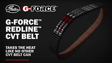 geforce redline belts video