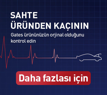 Sahte üründen kaçinin. Gates ürününüzün orijinal oldugunu kontrol edin