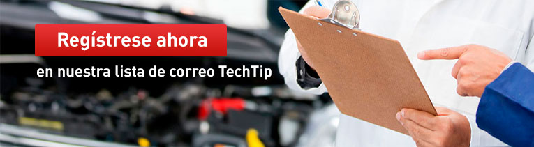 Regístrese ahora en nuestra lista de correo TechTip