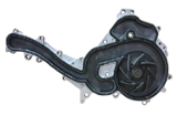 cooling system water pump discolouration due to galvanic reaction