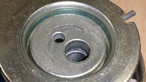 tensioner back plate break