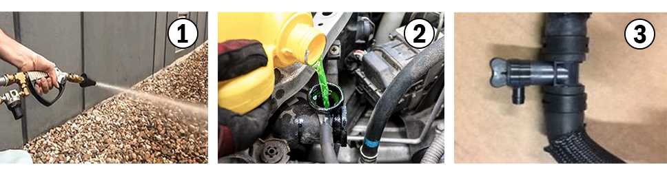 Procedure voor reparatie van koelsystemen
